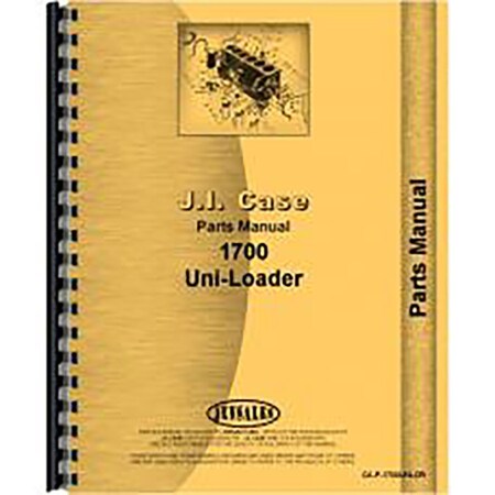 Parts Manual Fits Case 1740 Uniloader